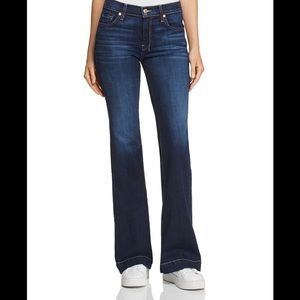 7 For All Mankind B Air Flare Jeans-Womens 30